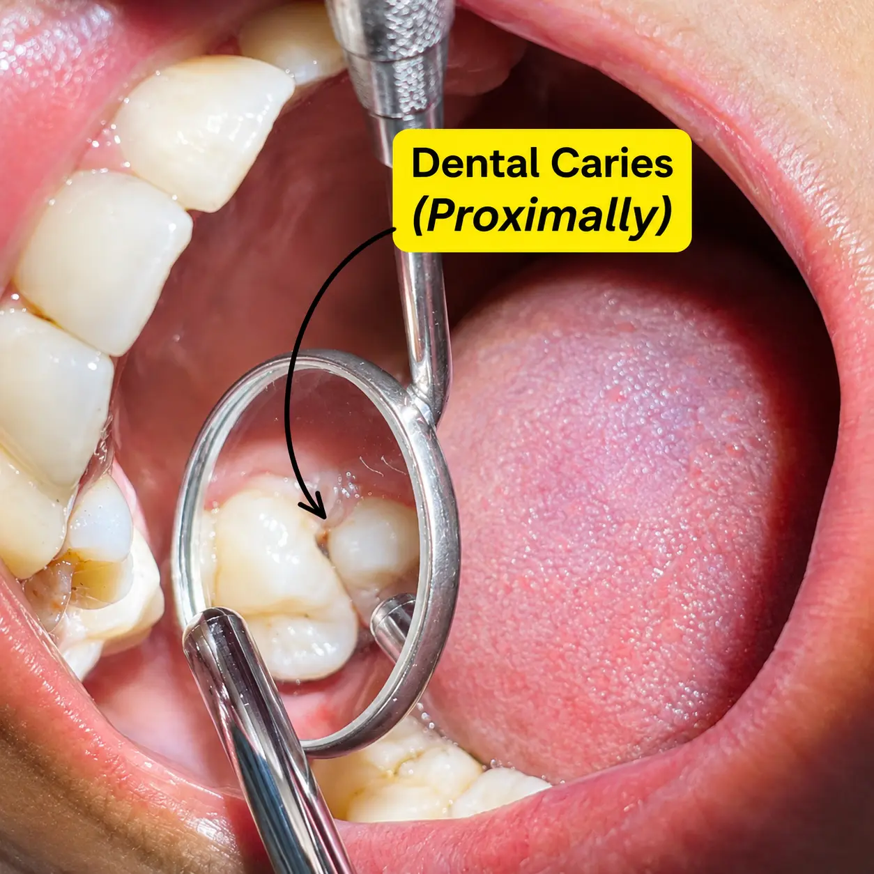 Dental Caries(Proximally) treatment at S & I Dental Clinic