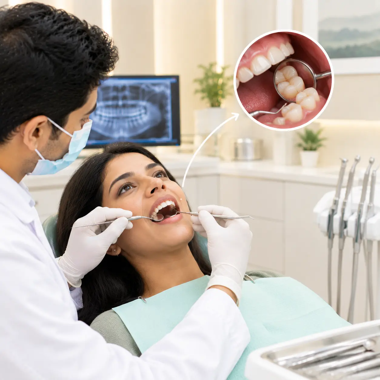 Dental checkup at S & I Dental Clinic, Phulwari Sharif