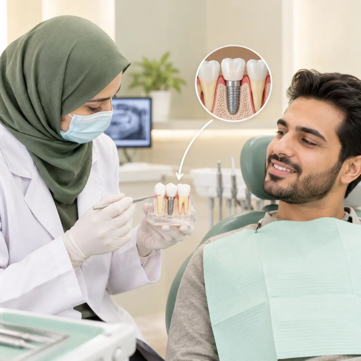 Dental implants at S & I Dental Clinic, Phulwari Sharif
