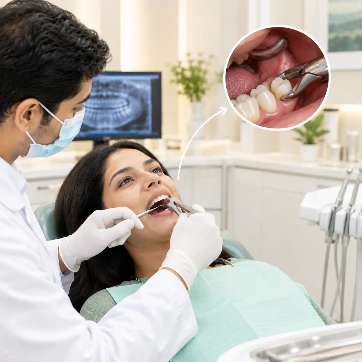Tooth extraction treatment at S & I Dental Clinic, Phulwari Sharif
