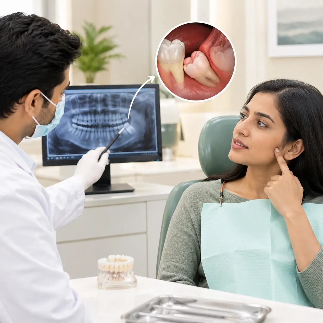 Wisdom tooth treatment at S & I Dental Clinic, Phulwari Sharif